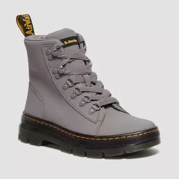 Ботинки Dr. Martens Combs Women's Ajax Leather Casual, серый