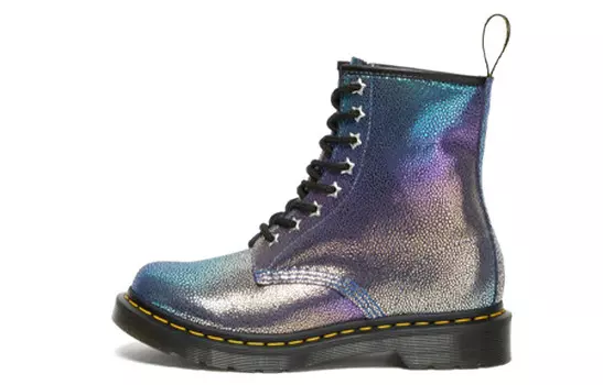 Ботинки Dr.Martens Dr.Martens 1460 Rainbow Ray Suede Lace Up Boots 'Purple' Women's