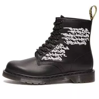 Ботинки Dr. Martens Futura Laboratories x 1460 'Embroidered Black' 27596001, черный