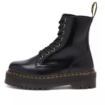 Ботинки Dr. Martens Jadon Black Polished Smooth, черный