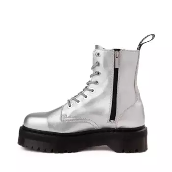 Ботинки Dr. Martens Jadon Boot, серебристый металлик