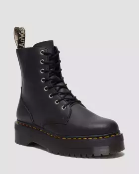 Ботинки Dr. Martens Jadon Genix Nappa на платформе из вторичной кожи, цвет Black — Genix Nappa