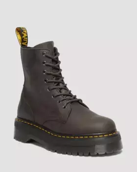 Ботинки Dr. Martens Jadon на платформе из восковой кожи, цвет Burnished Waxy Pull Up Wp