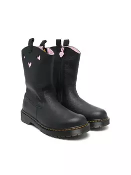 Ботинки Dr. Martens Kids Box Heart, черный