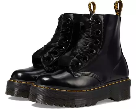 Ботинки Dr. Martens Molly Quad Retro, цвет Black Buttero