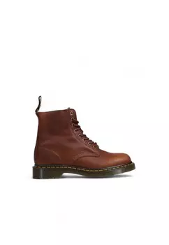 Ботинки Dr. Martens на плоской подошве, коричневый