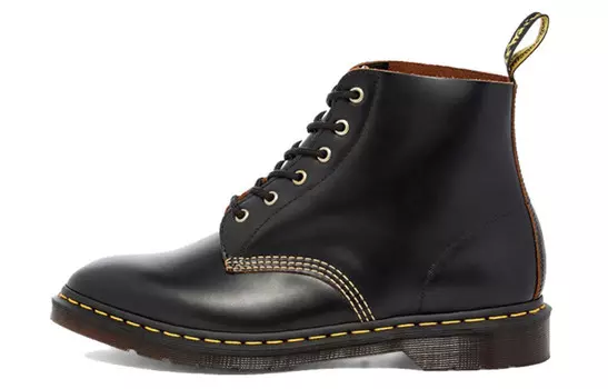 Ботинки Dr.Martens Retro 6 Martin Boots Couple Style Black