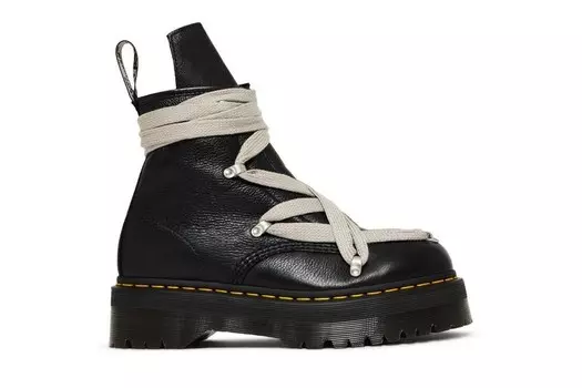 Ботинки Dr. Martens Rick Owens x 1460 Quad Sole Pentagram Jumbo Lace Boot Black, черный