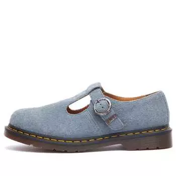 Ботинки Dr. Martens T-Bar Shoe, цвет Denim
