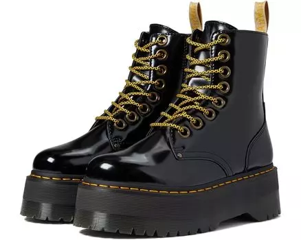Ботинки Dr. Martens Vegan Jadon Max, цвет Black Oxford