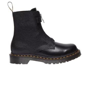Ботинки Dr. Martens Wmns 1460 Front Zip Leather Lace Up Boot 'Black', черный
