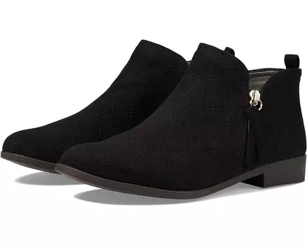 Ботинки Dr. Scholl's Rate Zip, цвет Black Microfiber Perf