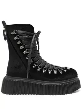 Ботинки Dromo Velvet в стиле милитари AGL, черный