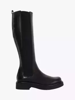 Ботинки Dune Temmie Leather High Leg Chelsea, черный