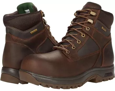 Ботинки Dunham 8000 Works Safety 6" Boot, цвет Brown Leather
