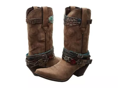 Ботинки Durango Crush 12" Accessorize w/ Removable Straps, коричневый