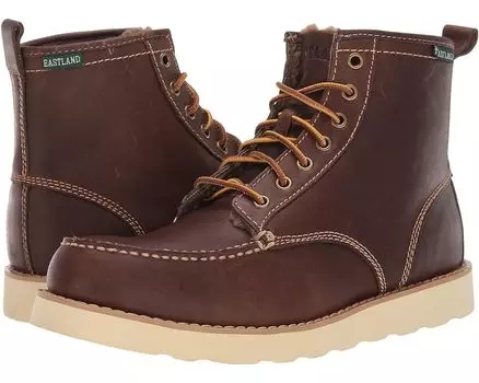 Ботинки Eastland 1955 Edition Lace Up, цвет Shearling Lined Dark Tan