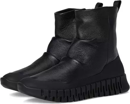 Ботинки ECCO Gruuv Pull On Mid Fashion Boot, цвет Black/Black
