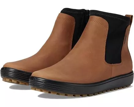 Ботинки ECCO Soft 7 Tred GORE-TEX Waterproof Chelsea, цвет Sierra/Black