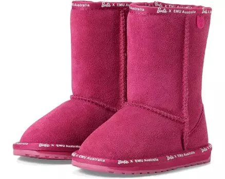 Ботинки Emu Australia Barbie Wallaby Lo, цвет Barbie Pink
