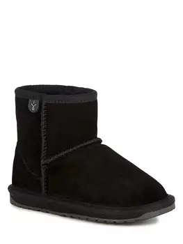 Ботинки EMU Leder Winter Wallaby Mini, черный