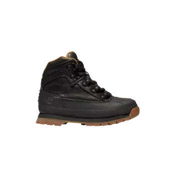 Ботинки Euro Hiker с открытым носком для малышей Timberland, черный