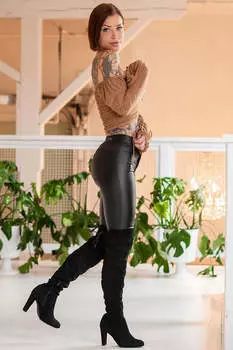 Ботинки Fashion Nova AMAYA01, черный