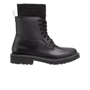 Ботинки Fendi Wmns Rockoko PVC Biker Boot, черный