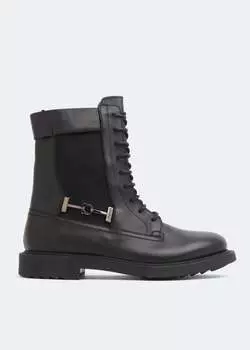 Ботинки Ferragamo Combat, черный