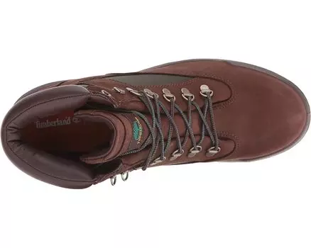 Ботинки Field Boot 6" F/L Waterproof Timberland, шоколад олд ривер нубук