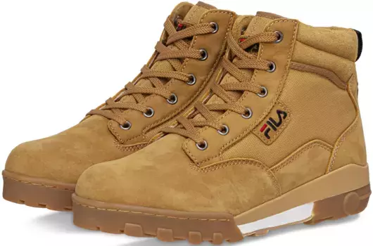 Ботинки Fila на шнуровке "GRUNGE II Mid", цвет Wheat