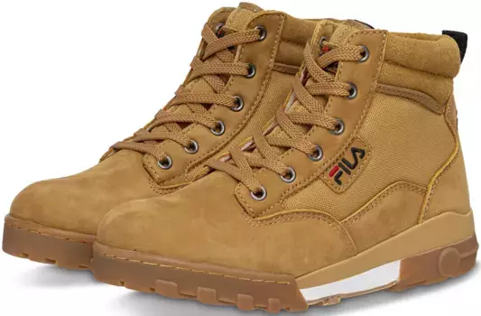 Ботинки Fila на шнуровке "GRUNGE II Mid wmn", цвет Wheat