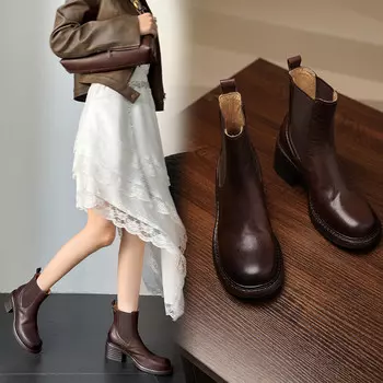 Ботинки Five-nine Dan seven Chelsea Boots Women's, коричневый