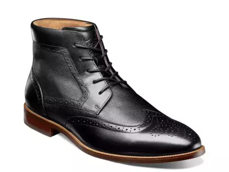 Ботинки Florsheim Rucci Wingtip, черные