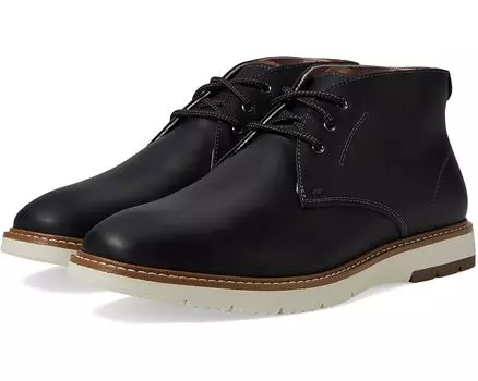 Ботинки Florsheim Vibe Plain Toe Chukka, цвет Black Crazy Horse