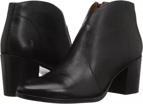 Ботинки Frye Nora Zip Short, цвет Black Soft Full Grain