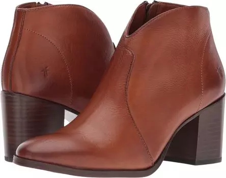 Ботинки Frye Nora Zip Short, цвет Nutmeg Soft Full Grain