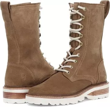 Ботинки Frye Olivia Combat, цвет Almond