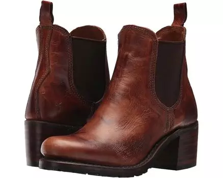 Ботинки Frye Sabrina Chelsea, цвет Cognac Oil Tanned Full Grain