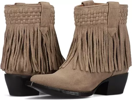 Ботинки Frye Sacha Short Fringe Bootie, цвет Taupe