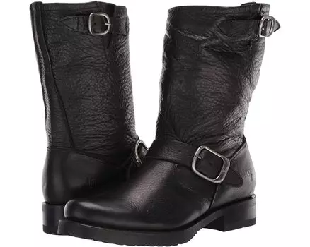 Ботинки Frye Veronica Short, цвет Black Soft Vintage Leather