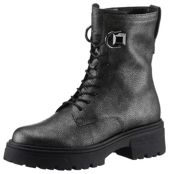 Ботинки GABOR Lace-Up Ankle Boots, антрацит