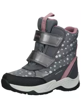 Ботинки Geox, цвет Silver Grey/Dark Grey