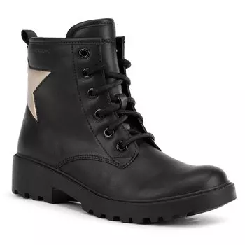 Ботинки Geox JCasey Girl, черный