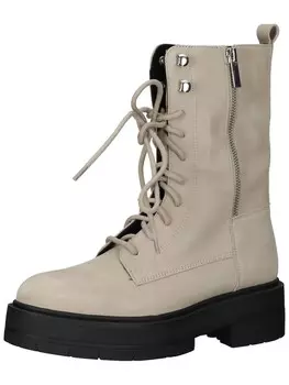 Ботинки GEOX Lace-Up Ankle Boots, бежевый