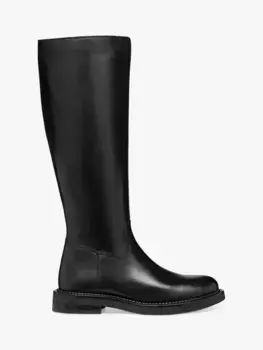 Ботинки Geox Serilda Leather Long, черный
