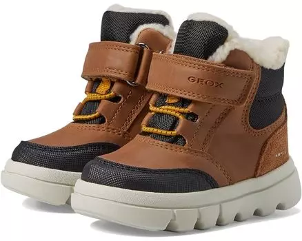 Ботинки Geox Willaboom BAB 1, цвет Tobacco/Black