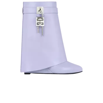Ботинки Givenchy Wmns Shark Lock Biker Ankle Boot 'Lavender', фиолетовый