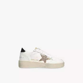 Ботинки Golden Goose Ball Star 10471 низкие кожаные, мультиколор