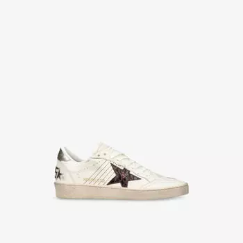 Ботинки Golden Goose Ball Star 12247 низкие кожаные, мультиколор